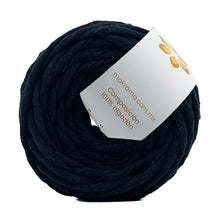 Cargar imagen en el visor de la galería, Hilaza Algodón Mini 4mm Makrama 150gr Azul Marino