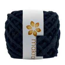Cargar imagen en el visor de la galería, Hilaza Algodón Mini 4mm Makrama 150gr Azul Marino