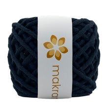 Cargar imagen en el visor de la galería, Hilaza Algodón Mini 4mm Makrama 150gr Azul Marino