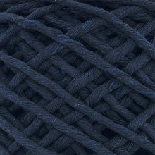 Cargar imagen en el visor de la galería, Hilaza Algodón 4mm Makrama 500gr Azul Marino