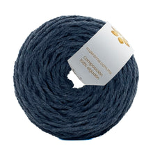 Cargar imagen en el visor de la galería, Cuerda Algodón Mini 2mm Makrama 150gr Azul Oxford