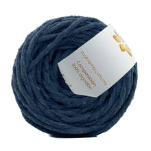 Cargar imagen en el visor de la galería, Hilaza Algodón Mini 4mm Makrama 150gr Azul Oxford