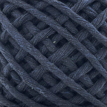 Cargar imagen en el visor de la galería, Hilaza Algodón Mini 4mm Makrama 150gr Azul Oxford