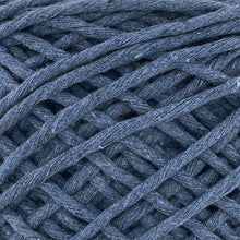 Cargar imagen en el visor de la galería, Hilaza Algodón 4mm Makrama 500gr Azul Oxford