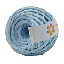 Cargar imagen en el visor de la galería, Hilaza Algodón Mini 4mm Makrama 150gr Azul Pastel