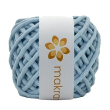 Cargar imagen en el visor de la galería, Hilaza Algodón Mini 4mm Makrama 150gr Azul Pastel