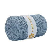 Cargar imagen en el visor de la galería, Cuerda Algodón 2mm Makrama 500gr Azul Pastel