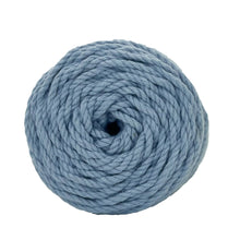 Cargar imagen en el visor de la galería, Cuerda Algodón 2mm Makrama 100m Azul Pastel