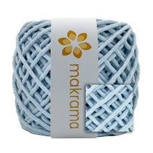 Cargar imagen en el visor de la galería, Hilaza Algodón 4mm Makrama 500gr Azul Pastel