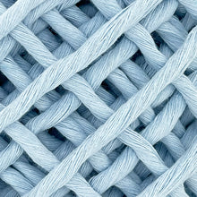 Cargar imagen en el visor de la galería, Hilaza Algodón 4mm Makrama 500gr Azul Pastel