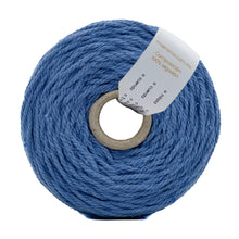 Cargar imagen en el visor de la galería, Cuerda Algodón 2mm Makrama 1kg Azul Plumbago