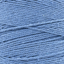 Cargar imagen en el visor de la galería, Cuerda Algodón 2mm Makrama 1kg Azul Plumbago