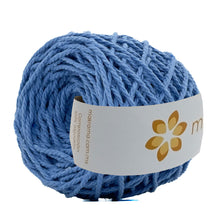 Cargar imagen en el visor de la galería, Cuerda Algodón Mini 2mm Makrama 150gr Azul Plumbago