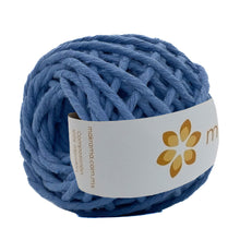 Cargar imagen en el visor de la galería, Hilaza Algodón Mini 3mm Makrama 150gr Azul Plumbago