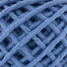 Cargar imagen en el visor de la galería, Hilaza Algodón Mini 3mm Makrama 150gr Azul Plumbago