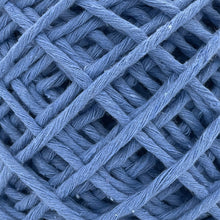Cargar imagen en el visor de la galería, Hilaza Algodón 3mm Makrama 100m Azul Plumbago