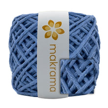 Cargar imagen en el visor de la galería, Hilaza Algodón 4mm Makrama 500gr Azul Plumbago
