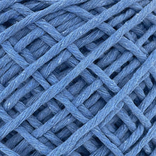 Cargar imagen en el visor de la galería, Hilaza Algodón 4mm Makrama 500gr Azul Plumbago