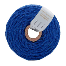 Cargar imagen en el visor de la galería, Cuerda Algodón 2mm Makrama 1kg Azul Rey