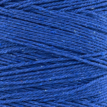 Cargar imagen en el visor de la galería, Cuerda Algodón 2mm Makrama 1kg Azul Rey