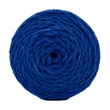Cargar imagen en el visor de la galería, Cuerda Algodón 2mm Makrama 500gr Azul Rey