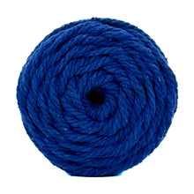 Cargar imagen en el visor de la galería, Cuerda Algodón 2mm Makrama 100m Azul Rey