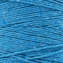 Cargar imagen en el visor de la galería, Cuerda Algodón 2mm Makrama 1kg Azul Turquesa