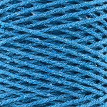 Cargar imagen en el visor de la galería, Cuerda Algodón 2mm Makrama 100m Azul Turquesa