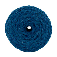 Cargar imagen en el visor de la galería, Cuerda Algodón 2mm Makrama 100m Azul Turquesa