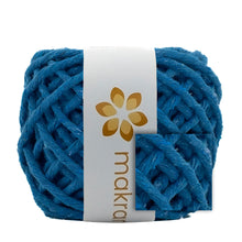 Cargar imagen en el visor de la galería, Hilaza Algodón Mini 3mm Makrama 150gr Azul Turquesa