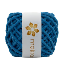 Cargar imagen en el visor de la galería, Hilaza Algodón Mini 3mm Makrama 150gr Azul Turquesa