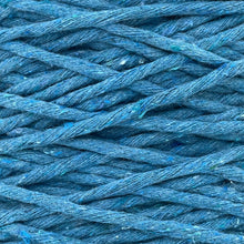 Cargar imagen en el visor de la galería, Hilaza Algodón 4mm Makrama 1kg Azul Turquesa