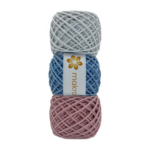 Cargar imagen en el visor de la galería, Kit Cuerda Makrama 2mm Colores Varios 3pz