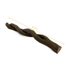 Cargar imagen en el visor de la galería, Bastón Madera Makrama 32cm - 36cm