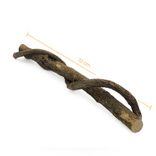 Cargar imagen en el visor de la galería, Bastón Madera Makrama 32cm - 36cm