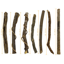 Cargar imagen en el visor de la galería, Bastón Madera Makrama 33cm - 39cm