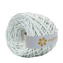 Cargar imagen en el visor de la galería, Hilaza Algodón 3mm Makrama 100m Blanco