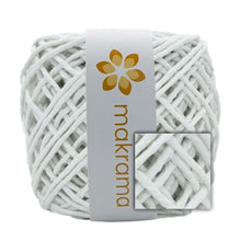 Cargar imagen en el visor de la galería, Hilaza Algodón 3mm Makrama 100m Blanco