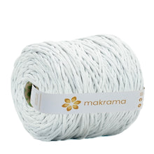 Cargar imagen en el visor de la galería, Hilaza Algodón 4mm Makrama 1kg Blanco