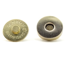 Cargar imagen en el visor de la galería, Broches Imán Para Bolsa Makrama 18mm Dorado 10pz
