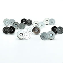 Cargar imagen en el visor de la galería, Broches Iman Para Bolsa Makrama 18mm Plateado (10pzs)