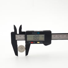 Cargar imagen en el visor de la galería, Broches Iman Para Bolsa Makrama 18mm Plateado (10pzs)