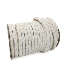Cargar imagen en el visor de la galería, Cordón con Alma Algodón 16mm Makrama 5kg Crudo
