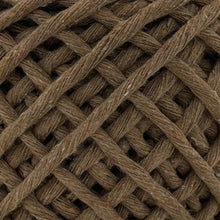 Cargar imagen en el visor de la galería, Hilaza Algodón Mini 4mm Makrama 150gr Café Capuchino