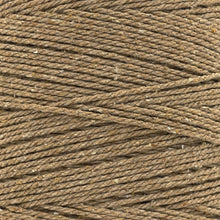 Cargar imagen en el visor de la galería, Cuerda Algodón 2mm Makrama 1kg Café Caramelo