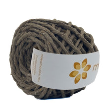 Cargar imagen en el visor de la galería, Hilaza Algodón Mini 3mm Makrama 150gr Café Medio