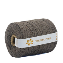 Cargar imagen en el visor de la galería, Cuerda Algodón 2mm Makrama 1kg Café Moca