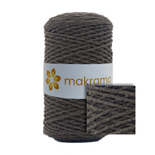 Cargar imagen en el visor de la galería, Cuerda Algodón 2mm Makrama 500gr Café Moca