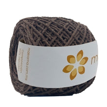 Cargar imagen en el visor de la galería, Cuerda Algodón Mini 2mm Makrama 150gr Café Moca