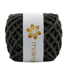 Cargar imagen en el visor de la galería, Hilaza Algodón Mini 3mm Makrama 150gr Café Moca